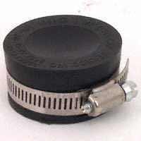FERNCO QC-101 Pipe Cap, 1-1/2 in Connection, Slip, PVC