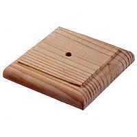 UFP 106096 Post Cap, 4 in L, 4 in W, Pine Wood