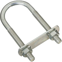 National Hardware N222-133 2190 U Bolts in Zinc, #516-5/16"x1-3/8"x3-3/4"