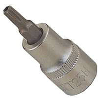 Vulcan 3505001820 Fractional Star Bit Socket, T25 Tip, Chrome