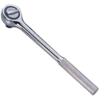Vulcan RH6020 Ratchet Handle with Cap, 19 in OAL, Chrome
