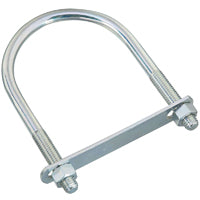 National Hardware N347-823 U-Bolt, 1/2-13 Thread, 2-1/2 in L Thread, Steel, Zinc