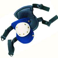 CLC V6355 Easy Swivel Knee Pad, Plastic Cap, Rubber Pad, Buckle Closure