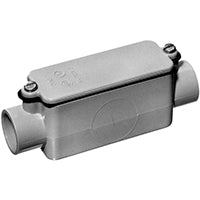 Carlon E987D-CTN Conduit Body, PVC, Gray