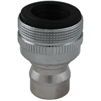 Plumb Pak PP800-6 Faucet Aerator Adapter with Small Diameter Nipple, Chrome Plated