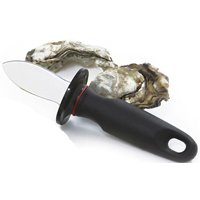 NORPRO 116 Oyster Knife, Stainless Steel Blade, Blue Handle