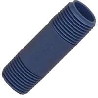 LASCO 205080BC Pipe Nipple, 1/2 in, PVC, SCH 80 Schedule, 8 in L