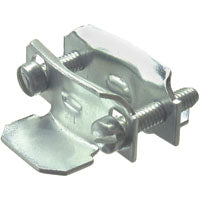 Halex 26512 Clamp Connector, Steel, Galvanized