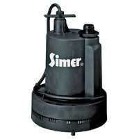 Pentair 2305 Submersible Utility Pump, 115 VAC, 1/4 hp, 1320 gph, Thermoplastic