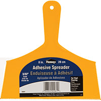 Homax Group Inc 81 Homax Products Wide Vinyl Floor Adhesive Spreader Notch 00081