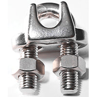 BARON 260S-1/8 Wire Rope Clip, Stainless Steel