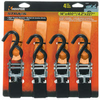 Keeper 05505 14' Grey Ratchet Tie Down
