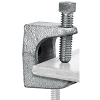 SuperStrut Z503-5 Beam Clamp, Iron, Silver, Electro-Plated