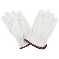 Glove Driving Grain Lthr Lrg
