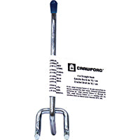 CRAWFORD PROD DIV OF JARDEN SAFETY 14340-50 Double Straight Peg Hook, 4-Inch
