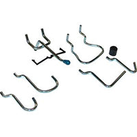 CRAWFORD 1832A Peg Hook, Metal, Silver