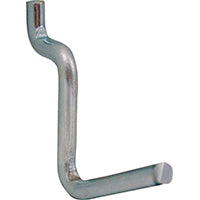 CRAWFORD 18215 Peg Hook, Black/Silver