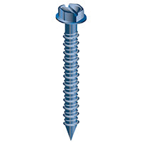SCREW CNCRT HX HD 3/16X1-1/4IN