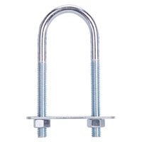 MINTCRAFT LR344 Zinc U-Bolt, 5/16 x 1-3/8 x 4-Inch
