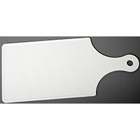 CHEF CRAFT 20965 Cutting Board, 12 in L, 5 in W, Plastic, White