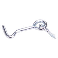 ProSource LR-406-PS Wire Gate Hook and Eye, 1/8 in Dia Wire, Steel