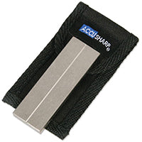 ACCUSHARP 027C Sharpening Stone, 320/800 Grit, Coarse/Fine, Diamond Abrasive