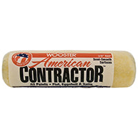 WOOSTER R562-9 Paint Roller Cover, 3/8 in Thick Nap, 9 in L, Knit Fabric Cover