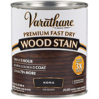 VARATHANE 262010 Wood Stain, Kona, Liquid, 1 qt, Can