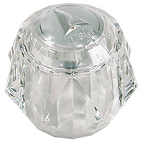 Danco 31229 Handle for Delta Monitor Tub/Shower Handles, Fits 1400 Series, White/Clear