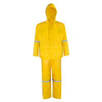 Rain Suit Poly/Pvc Large 3pc