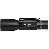 Coast 20769 Slide Focus Flashlight, AA Battery, Alkaline, Lithium-Ion Battery, LED Lamp, 345 Lumens, Flood to Spot Beam