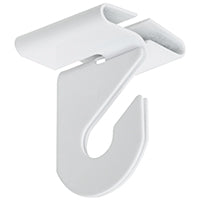 National Hardware V2669 Series N274-969 Suspended Ceiling Hook, 2 in L, Steel, White