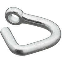 National Hardware 3153BC Series N240-366 Cold Shut, 3/8 in Trade, 2650 lb Working Load, Steel, Zinc