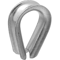 National Hardware N177-923 3232BC Rope Thimble in Zinc plated