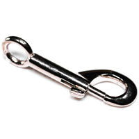 BARON 125-1/2 Bolt Snap, Aluminum/Zinc, Nickel