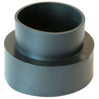 FERNCO PDSC-43 Downspout Adapter, Vinyl, Black