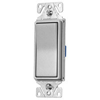EATON 7503SG-K-L 3-Way Designer Switch, Silver Granite