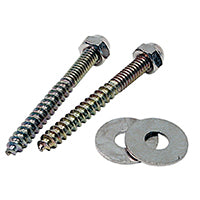Danco 80157 Screws Toilet 1/4 X 2-1/2In