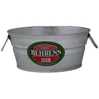 Behrens 103LFT Mini Tub, 1.5 gal Capacity, Steel