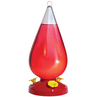 Perky-Pet Dew Drop 32-Ounce Plastic Hummingbird Feeder - 273