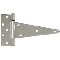 National Hardware N342-535 Extra Heavy-Duty Tee Hinge, Stainless Steel, Stainless Steel, Tight Pin
