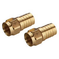 Zenith VA1002RG6WC Crimp-On Connector, Female Connector, Gold