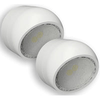 AmerTac NL-DRCL-2 Directional Night Light, 120 V, 0.3 W, LED Lamp, Warm White Light, 1 Lumens, 3000 K Color Temp