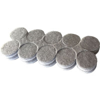 Shepherd Hardware 6705 Protective Pad, Felt, Beige, 3/4 in Dia, Round