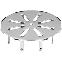 Oatey 304 Series 42731 Drain Strainer, 4 in L, 4 in W, Stainless Steel