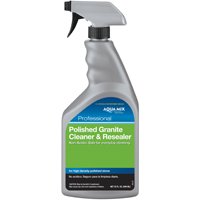 CUSTOM AMGCRQT Cleaner and Resealer, 1 qt Spray Bottle, Liquid, Characteristic, Clear