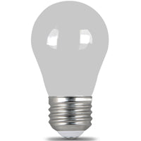 Feit Electric BPA1540W/950CA/FIL/2 LED Bulb, General Purpose, A15 Lamp, 40 W Equivalent, E26 Lamp Base, Dimmable