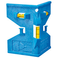 Empire 720 Post and Pipe Level, 9 in L, 3-Vial, Polycast