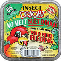 C&S No Melt Suet Dough Delights CS12533 Bird Suet, 11.75 oz