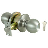 ProSource Entry Knobset, 2-3/4 in, Stainless Seell